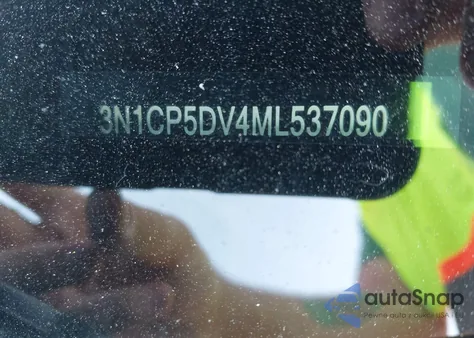 2021 Nissan Kicks Sr Xtronic Cvt из США, поврежденный, VIN 3N1CP5DV4ML537090